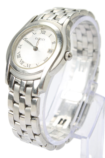 Gucci Womens Vintage Stainless Steel G-Class 5500L Quartz Watch 27mm