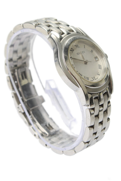 Gucci Womens Vintage Stainless Steel G-Class 5500L Quartz Watch 27mm