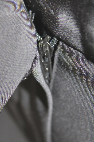 Theory Womens Dress Pants Black Zip 90% Polyester Inseam 28 Size 0