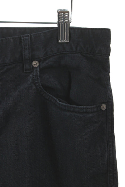 Belstaff Mens Skinny Biker Black Jeans Cotton Button Fly Size 33