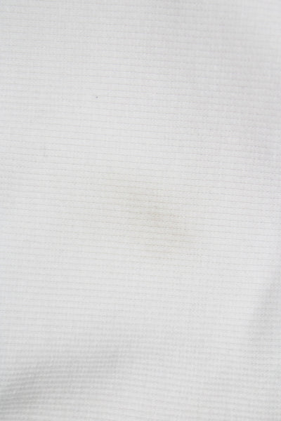 Madhappy Womens Basic White Crew Neck Short Sleeve T-Shirt Athleisure Size S