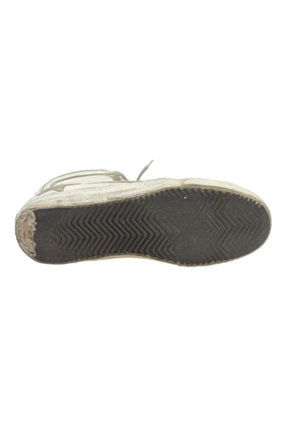Golden Goose Deluxe Brand Womens High Top Slide Sneakers White Size 37 7