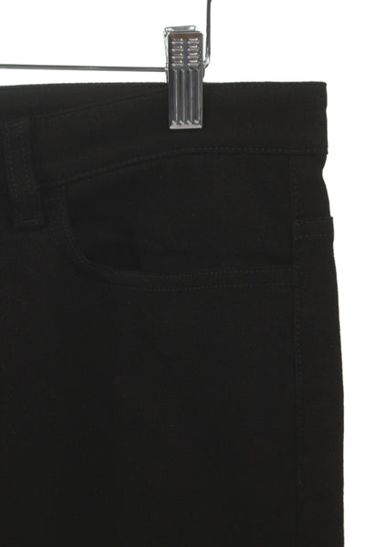 Chanel Women Skinny Jeans Black 97% Cotton Size 40