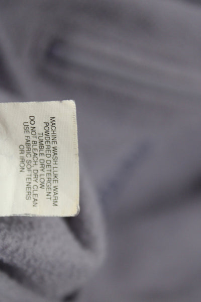 Marmot Women Gray Collared Zip Pullover Sweatshirt Long Sleeve Size S