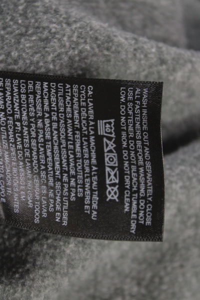 The North Face Mens Pullover Sweatshirt Gray Crew Neck Long Sleeve Size M