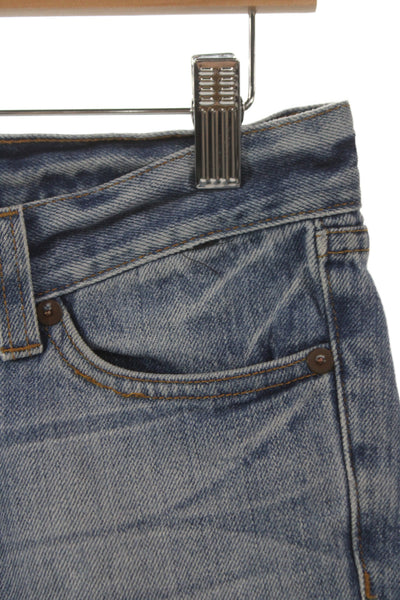 J Brand Womens Cut-Off Blue Cotton Shorts Size 24