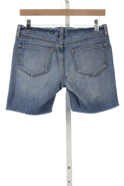 J Brand Womens Cut-Off Blue Cotton Shorts Size 24