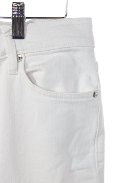 Frame Womens Straight White Jeans Cotton Size 29