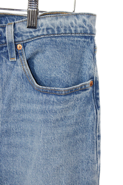 Levis Mens Blue Straight Jeans Size 30