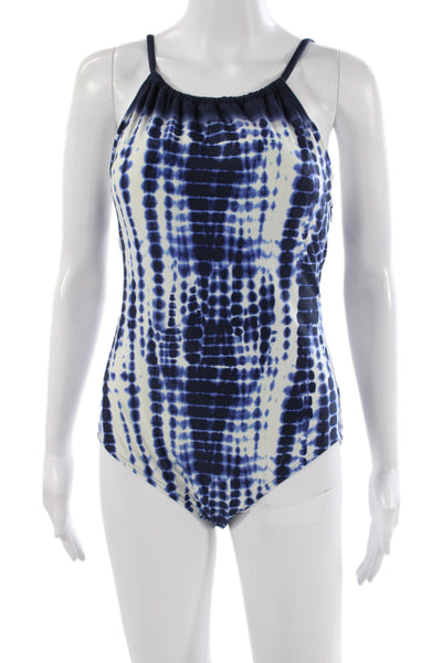 Michael Michael Kors Women One Piece Tie Dye Nylon Swimsuit Beach Size 12