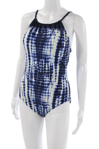 Michael Michael Kors Women One Piece Tie Dye Nylon Swimsuit Beach Size 12