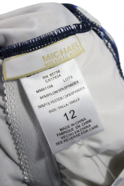 Michael Michael Kors Women One Piece Tie Dye Nylon Swimsuit Beach Size 12