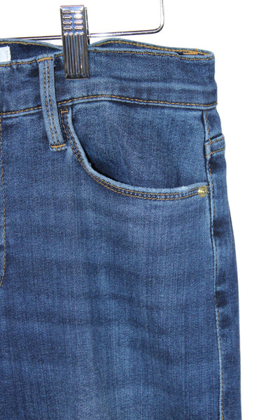 Frame Womens Bootcut Jeans Blue Mid Rise Inseam 31 Size 28