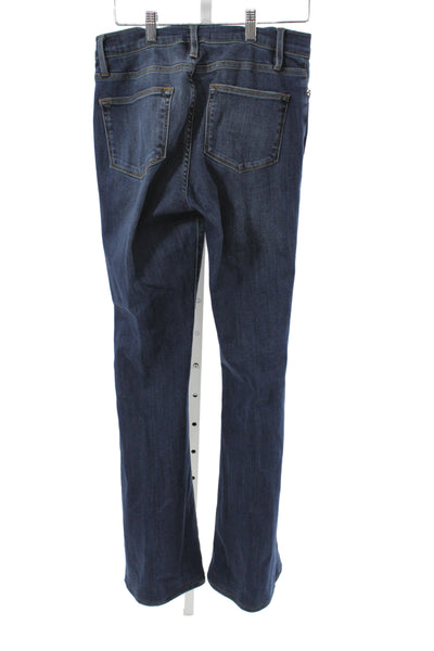 Frame Womens Bootcut Jeans Blue Mid Rise Inseam 31 Size 28