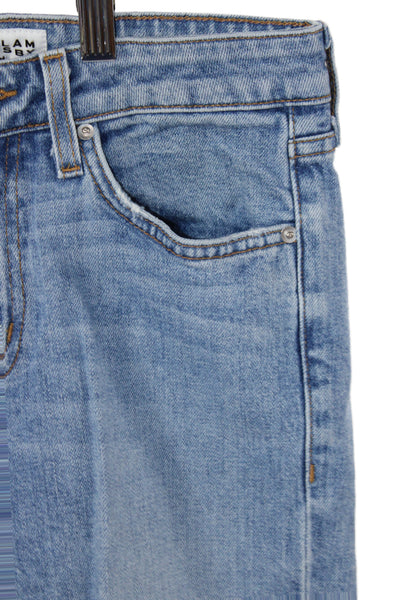 Derek Lam 10 Crosby Women Cropped Jeans Blue Cotton High Rise Size 26