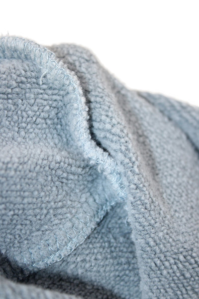 Kith Boys Cotton Half Zip Long Sleeve Hooded Top Faded Blue Size 2