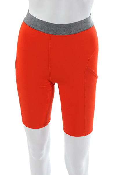 Lululemon Womens Athletic Orange Shorts Size 2