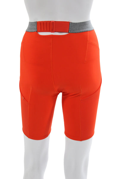 Lululemon Womens Athletic Orange Shorts Size 2