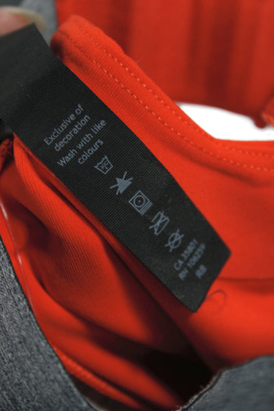 Lululemon Womens Athletic Orange Shorts Size 2
