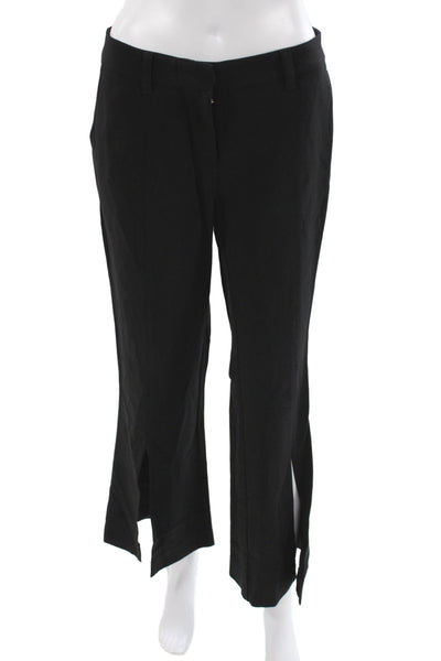 ALC Womens Dress Pants Black Viscose Zip Size 4