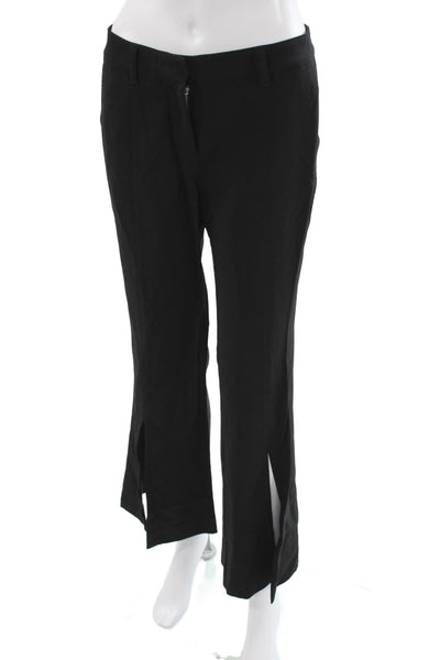 ALC Womens Dress Pants Black Viscose Zip Size 4