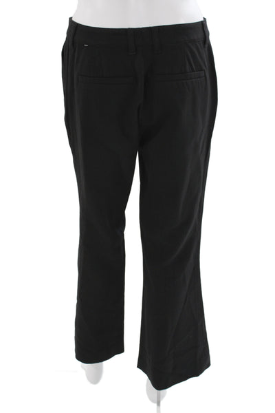 ALC Womens Dress Pants Black Viscose Zip Size 4