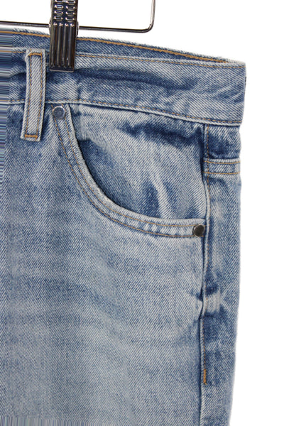 EB Denim Womens Boyfriend Jeans Blue Mid Rise Cotton Blend Size 26