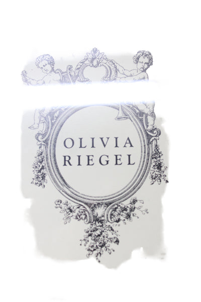Olivia Riegel Womens Glass Striped Photo Frame 9x7