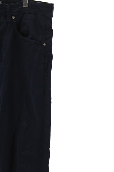 AG Adriano Goldschmied Mens Blue Chino Pants 97% Cotton Button Fly Size 36