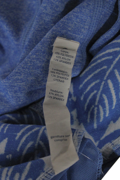 Lululemon Womens Polyester Spandex Zipper  Jacket  Blue Size 4