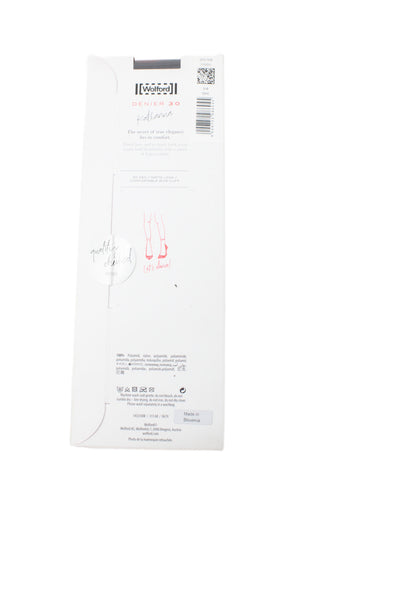Wolford Women's Satin Touch 20 Sheer Knee-High Tights Black Size S Set Of 3