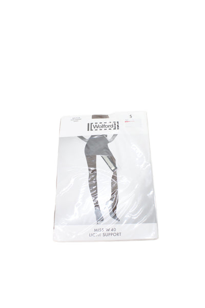 Wolford Women's Light Support Stocking Black Size S Set Of 3