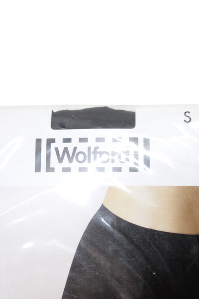 Wolford Women's Light Support Stocking Black Size S Set Of 3
