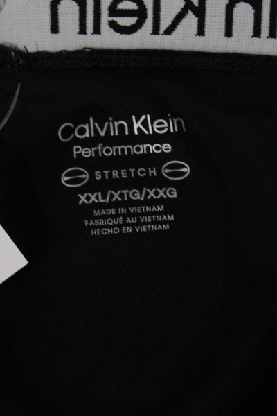 Calvin Klein Womens Athletic Stretch Skort Black Short Athleisure Size 2XL