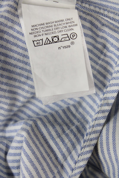 Polo Ralph Lauren Mens Button Up Striped Cotton Shirt Size 3XLT