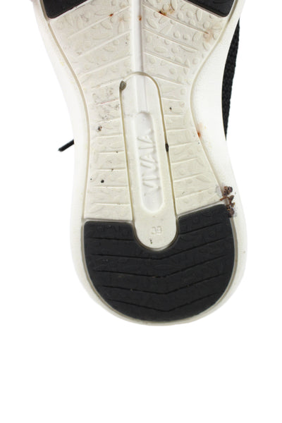 Vivaia Canvas Running Cross Training Sneakers Black Size 9