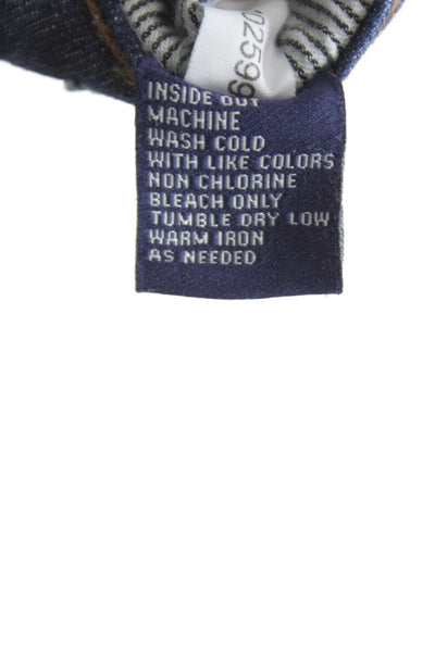 Madewell Women Skinny High Rise Jeans Blue Cotton Size 29