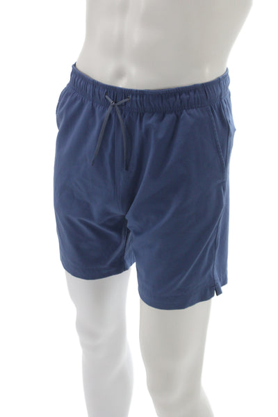 Vineyard Vines Mens Athletic Shorts Blue Drawstring Size XL