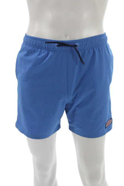 Vineyard Vines Mens Spandex Swim Trunks Blue Size L