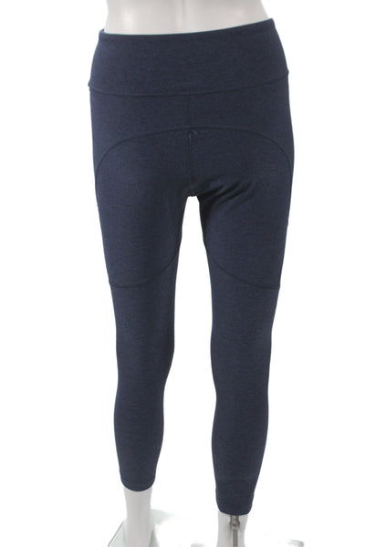 Outdoor Voices Womens Ankle Leggings Black Colorblock Athleisure Size S
