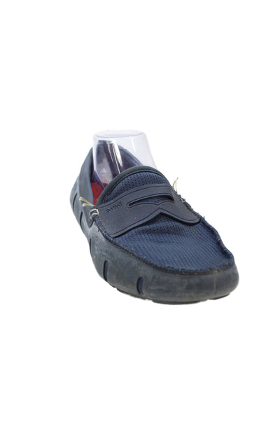 Swims Mne sSound Toe Slip On Penny Loafers Navy Size 7