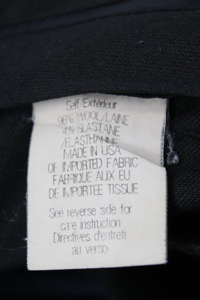 Theory Mens Dress Pants Blue 96% Wool Classic Button Size 32