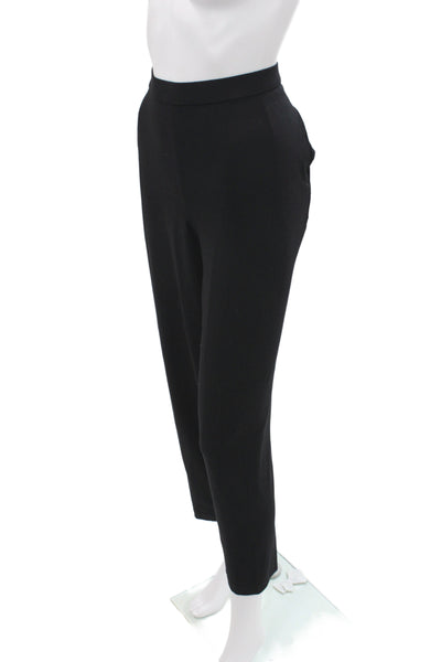 Eileen Fisher Womens Ankle Pants Black Viscose Blend Size 2X