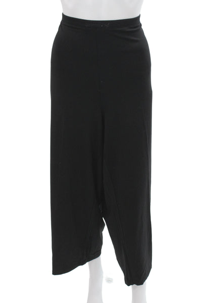 Eileen Fisher Womens Cropped Black Pants Tencel Size 2X