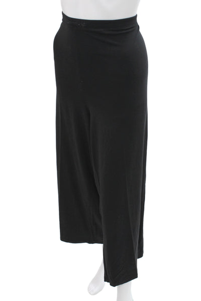 Eileen Fisher Womens Cropped Black Pants Tencel Size 2X