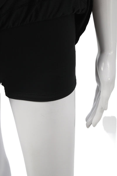 Lululemon Women Athletic Black Nylon Pull On Skort Mini Size 4