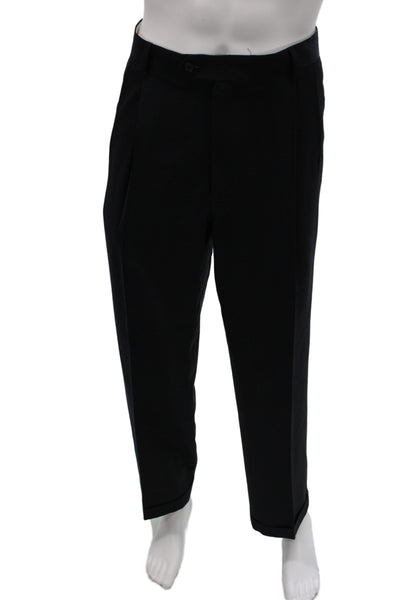 Joseph & Feiss Mens Dress Pants Black Size 38