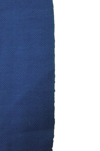 Neiman Marcus Womens Light Weight Scarf Blue Purple Wool Size One Size