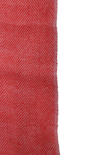 Neiman Marcus Womens Light Weight Scarf Pink Orange Wool Size One Size