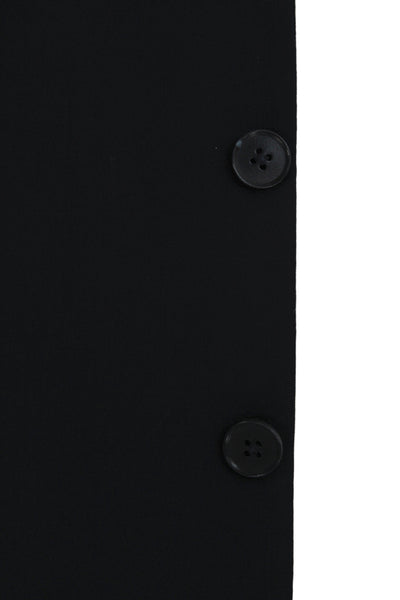 Charles Tyrwhitt Mens Blue Solid 98% Wool Blazer Button Size 42